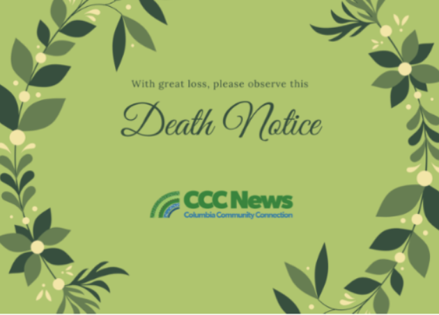 Death Notices and Obituaries — Columbia Community Connection News | Mid